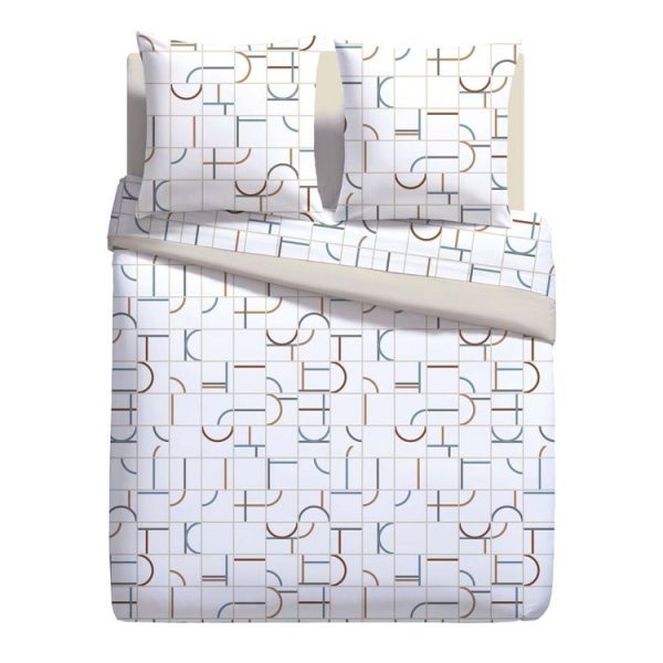 Le moins cher ⌛ Parure Housse De Couette En Microfibre JORIS ⭐ 1