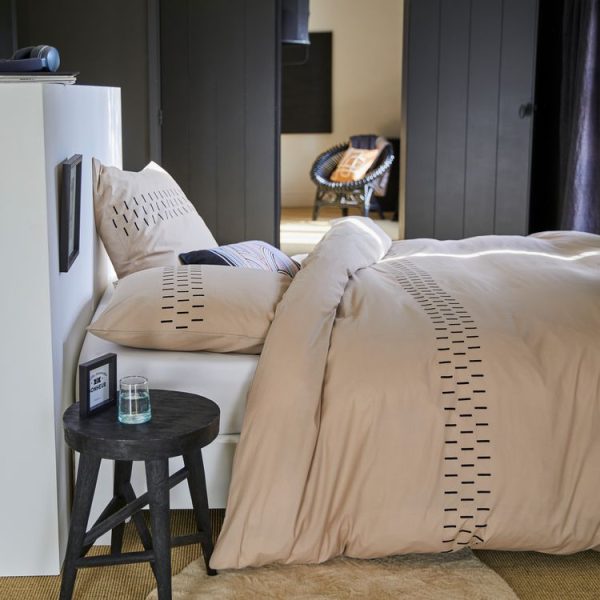 Bon marché ❤️ Parure Housse De Couette En Coton 57 Fils JACK ✔️ 1