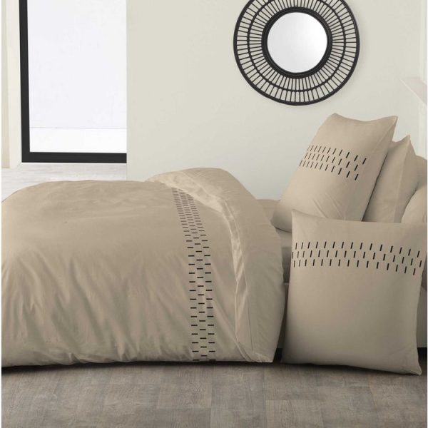 Bon marché ❤️ Parure Housse De Couette En Coton 57 Fils JACK ✔️ 3