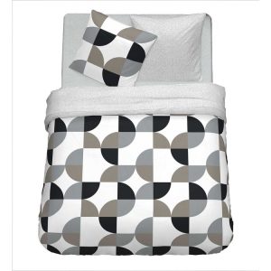 Coupon 💯 Parure Housse De Couette En Coton 57 Fils SYLVIE 🤩 6