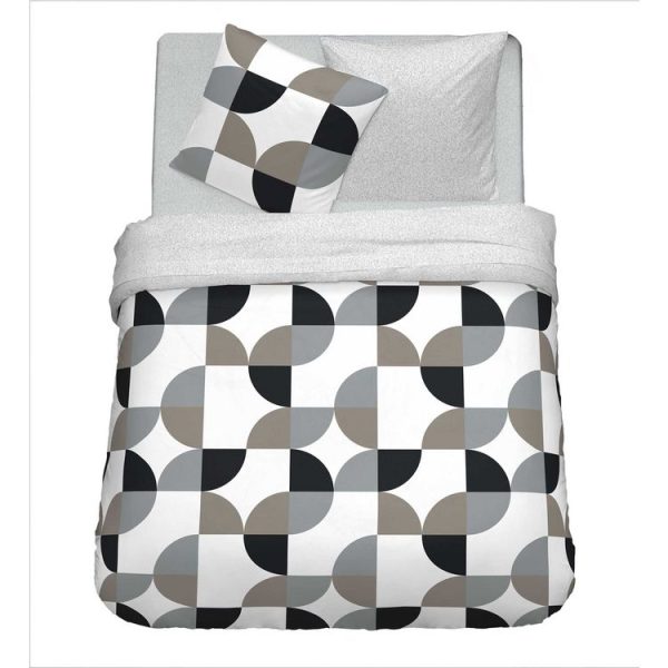 Coupon 💯 Parure Housse De Couette En Coton 57 Fils SYLVIE 🤩 3