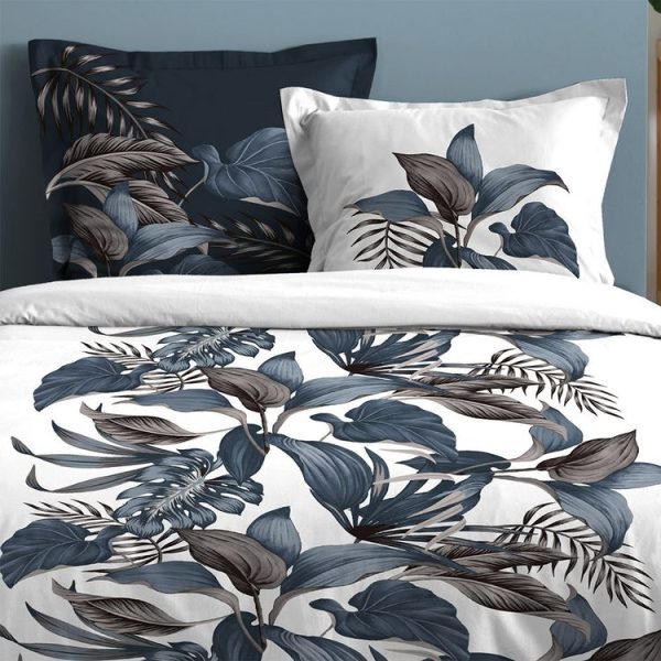 Bon marché 😀 Lovely Casa Housse De Couette 240×220 Paraiso + 2 Taies Coton 57 Fils ✨ 3