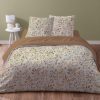 Remise ❤️ Parure Housse De Couette En Microfibre Motif Floral LYSE 👏 5
