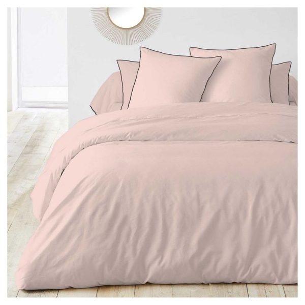 Budget ⭐ Housse De Couette Unie En Coton 65 Fils 🌟 4
