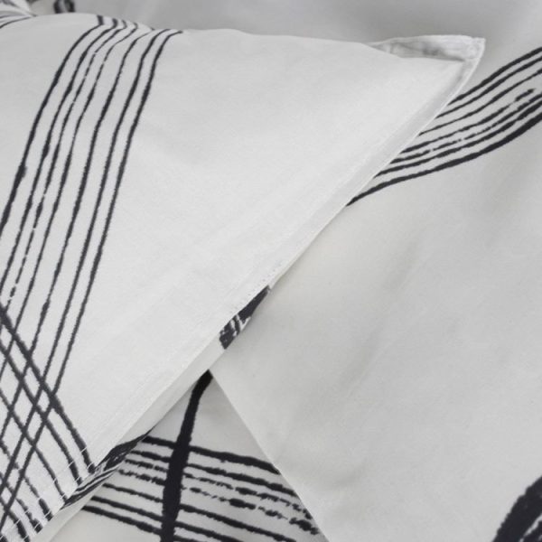 Promo 🧨 Today Housse De Couette 220×240 Sunshine Sampolo + 2 Taies 100% Coton 57 Fils 🎁 3