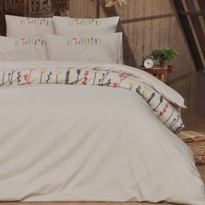 Top 10 🎉 Sensei Maison Housse De Couette Brodée En Percale De Coton FLORIALES 🎁 14
