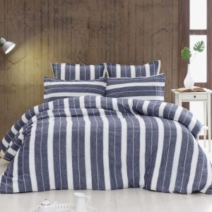 Budget 🎁 Sensei Maison Housse De Couette Lin/coton Lavé TEKSADA HORIZON 👏 14