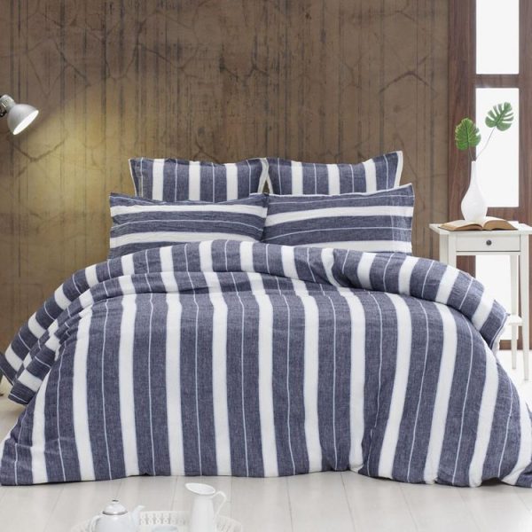 Budget 🎁 Sensei Maison Housse De Couette Lin/coton Lavé TEKSADA HORIZON 👏 5