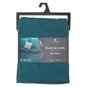 Les meilleures critiques de 🎁 Housse De Couette Intérieur 240x220cm Bleu Canard 😍 7