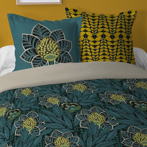 Meilleur prix 🥰 Lovely Casa Housse De Couette 260×240 Ecuador + 2 Taies Coton 57 Fils 🎉 3