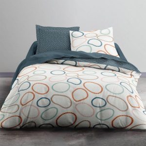 Grosses soldes 😀 Today Housse De Couette 240×260 Sunshine Malone + 2 Taies 100% Coton 57 Fils ✨ 7