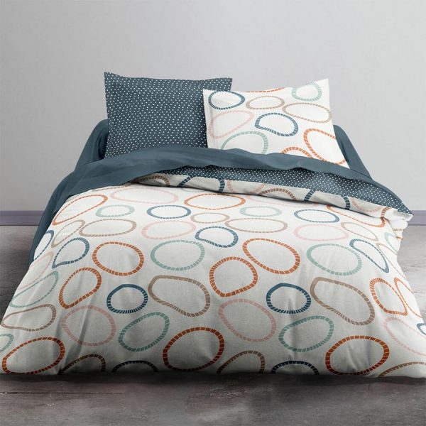 Grosses soldes 😀 Today Housse De Couette 240×260 Sunshine Malone + 2 Taies 100% Coton 57 Fils ✨ 3