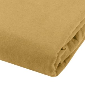 Bon marché 👏 Lovely Casa Housse De Couette 220×240 Cottage Coton Lavé 60 Fils Moutarde 🎉 6