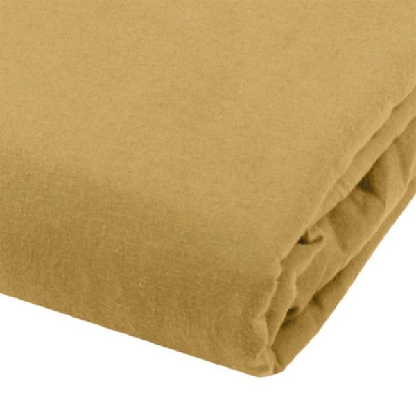 Bon marché 👏 Lovely Casa Housse De Couette 220×240 Cottage Coton Lavé 60 Fils Moutarde 🎉 3