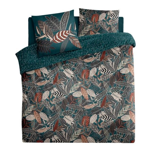 Meilleure vente 😀 ATMOSPHERA Housse De Couette 240×220 Noami + 2 Taies 100% Coton 57 Fils 😉 1