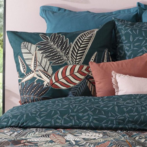 Nouveau 🌟 ATMOSPHERA Housse De Couette 260×240 Noami + 2 Taies 100% Coton 57 Fils 👍 3