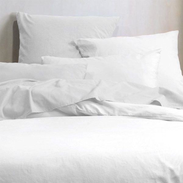 Tout neuf 🧨 Lovely Casa Housse De Couette 240×260 Horizon Blanc 100% Coton Bio 57 Fils ✨ 4