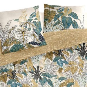 De gros 🛒 ATMOSPHERA Housse De Couette 240×220 Celya + 2 Taies 100% Coton 57 Fils 🔥 7