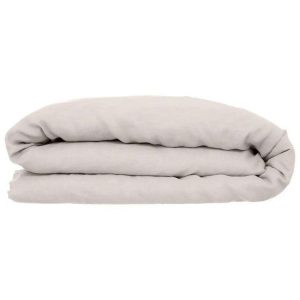 Nouveau 🛒 Housse De Couette Lin Adorable 240x220cm Beige Lin 🔥 7