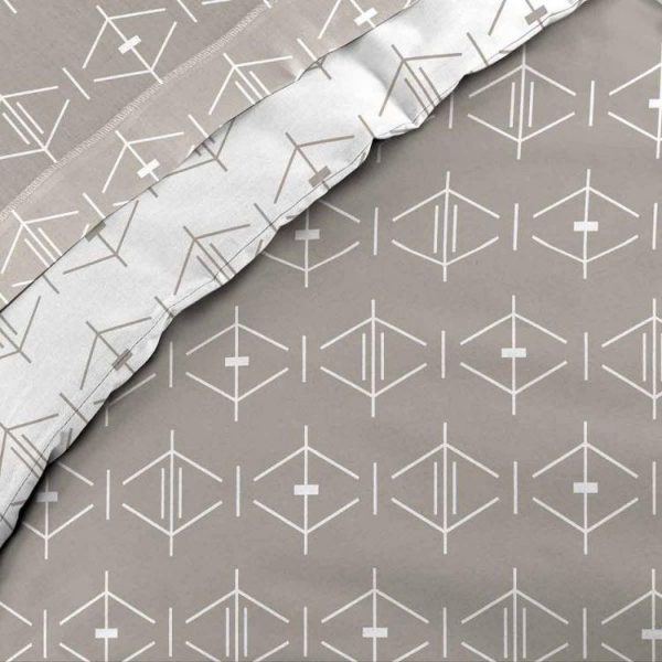 De gros 🛒 Paris Prix Housse De Couette Aristide 240x220cm Naturel 🎁 3
