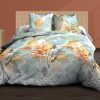 Nouveau 🥰 Kaliss Housse De Couette 240×260 Aquarel + 2 Taies 100% Coton 57 Fils ❤️ 8