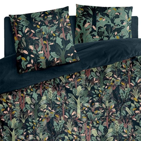Coupon 🎁 ATMOSPHERA Housse De Couette 240×220 Foresta + 2 Taies 100% Coton 57 Fils 🎉 3
