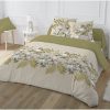 Coupon 🛒 Parure Housse De Couette En Polycoton Motifs Floral SANDO 🛒 13