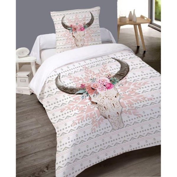 Nouveau ⭐ Dourev Housse De Couette 140×200 Cm Avec Sa Taie Buffela Bella Coton 🥰 1