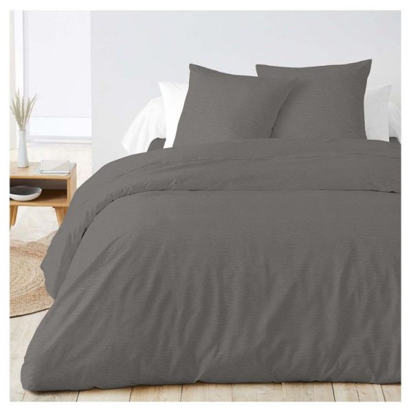 Grosses soldes 😀 Parure De Drap Unie En Gaze De Coton IVY ❤️ 1