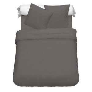 Grosses soldes 😀 Parure De Drap Unie En Gaze De Coton IVY ❤️ 10