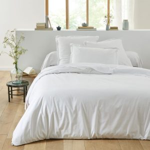 Nouveau 🛒 Origin Housse De Couette Unie En Coton, Made In France 💯 10