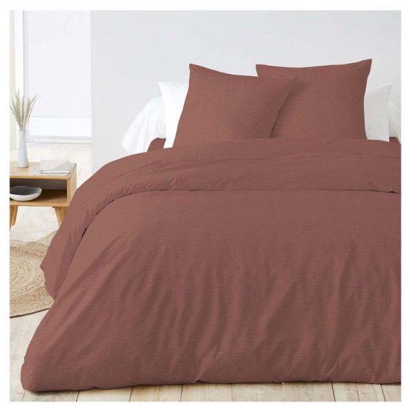 Grosses soldes 😀 Parure De Drap Unie En Gaze De Coton IVY ❤️ 4