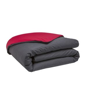 Remise 🎁 Origin Housse De Couette Bicolore En Bambou, Écorce 🎉 10