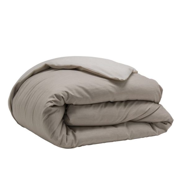 Remise 🎁 Origin Housse De Couette Bicolore En Bambou, Écorce 🎉 5