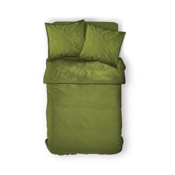 Grosses soldes ✔️ Today Housse De Couette Bambou – 100% Coton 57 Fils – 240 X 260 Cm – Vert 👏 1