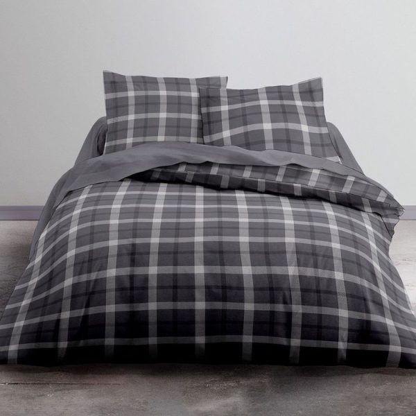 Remise 🔔 Today Housse De Couette 220×240 Winter Comet + 2 Taies 100% Coton 57 Fils ❤️ 1