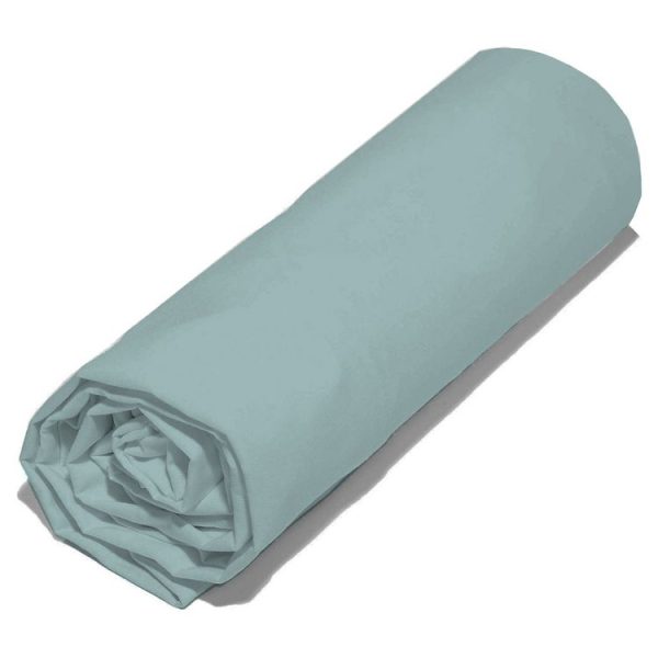 Offres ⌛ Drap Housse Uni En Polycoton 51 Fils TAZIA ✨ 1