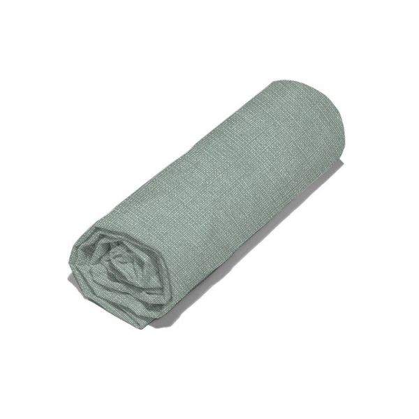 Nouveau 😉 Drap Housse Uni En Coton-lin 👍 3