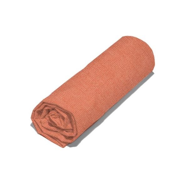 Nouveau 😉 Drap Housse Uni En Coton-lin 👍 5