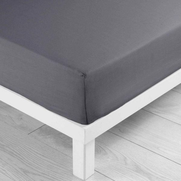Nouveau 🧨 Paris Prix Drap Housse Oscar 140x190cm Anthracite 🛒 4