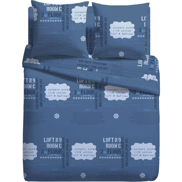 Budget ⌛ ACTUEL Parure Housse De Couette Fantaisie En Microfibre DUVET ✔️ 1