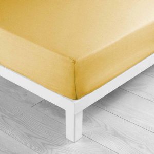 Nouveau 🔥 Paris Prix Drap Housse Oscar 140x190cm Miel ⌛ 9