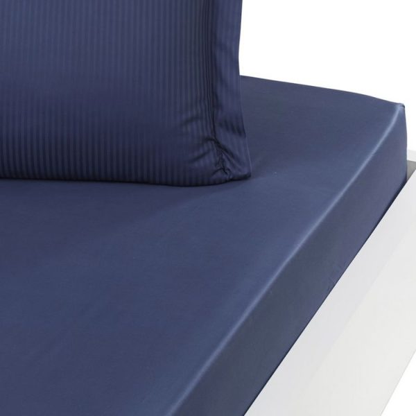 Bon marché ⌛ Sensei Maison Drap Housse Uni En Satin De Coton 120 Fils Bonnet 30cm VERSAILLES ✨ 4