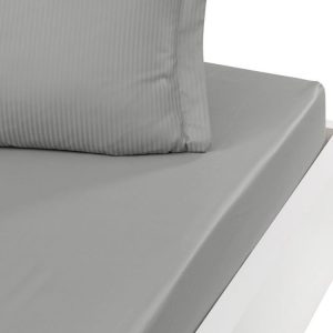 Bon marché ⌛ Sensei Maison Drap Housse Uni En Satin De Coton 120 Fils Bonnet 30cm VERSAILLES ✨ 16