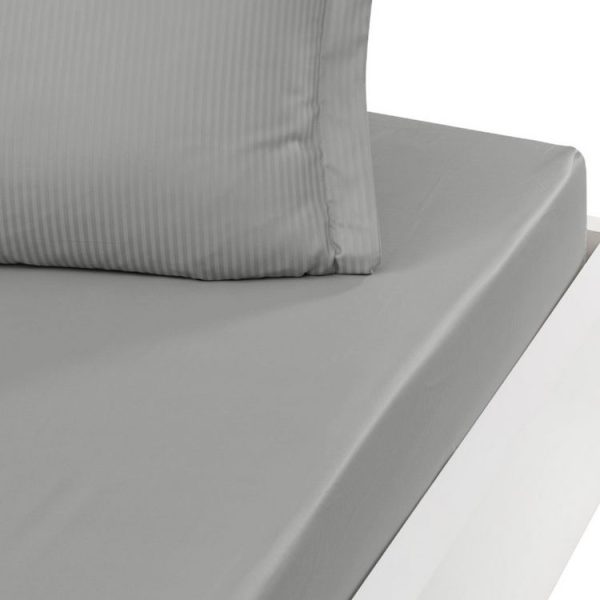 Bon marché ⌛ Sensei Maison Drap Housse Uni En Satin De Coton 120 Fils Bonnet 30cm VERSAILLES ✨ 6