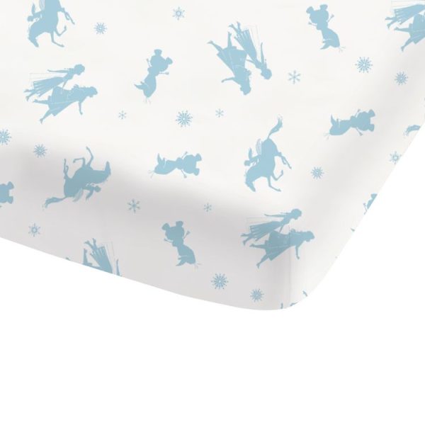 Budget 👏 Reine Des Neiges Drap Housse Enfant En Coton 57 Fils FROZEN 2 SHOW ⭐ 1