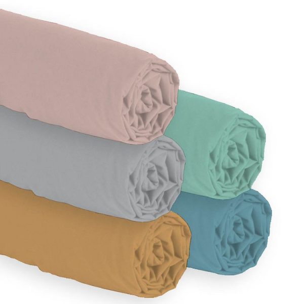 De gros 🔥 Drap Housse Uni En Polycoton 51 Fils BLOOMY 🔥 6
