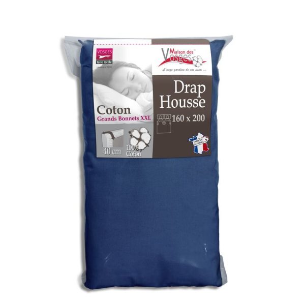 Vente flash 🎁 Drap Housse En Coton 57fils Super Grand Bonnet 40cm Spécial Matelas Très épais 😉 4