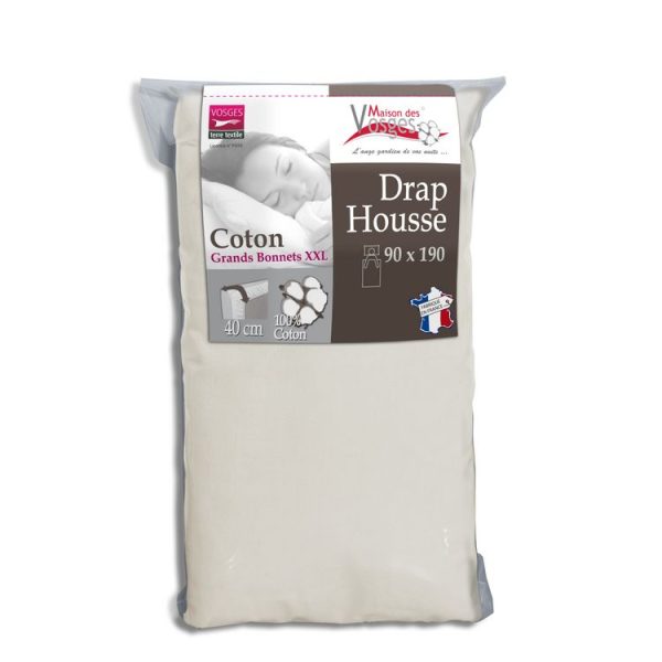 Vente flash 🎁 Drap Housse En Coton 57fils Super Grand Bonnet 40cm Spécial Matelas Très épais 😉 7