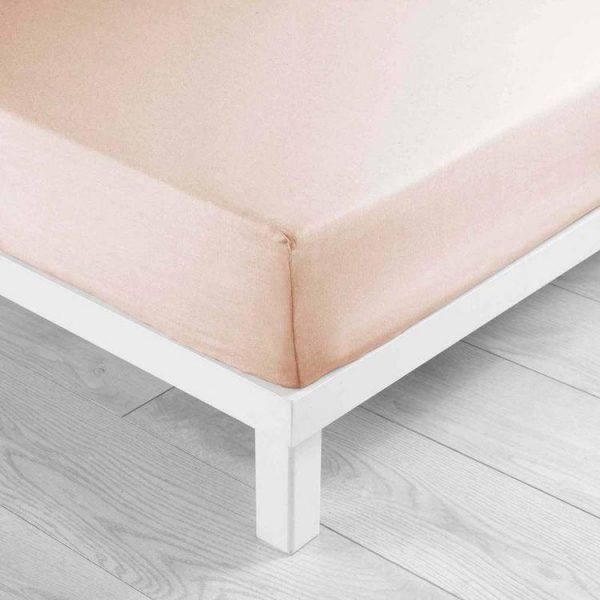 Budget 🛒 Paris Prix Drap Housse Oscar 90x190cm Nude 🔥 4